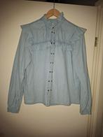 Sissy Boy blouse demin roesjes mt Small, Ophalen of Verzenden, Zo goed als nieuw, Maat 36 (S)