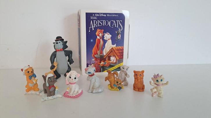 Disney aristocats poppetjes, Verzamelen, Poppetjes en Figuurtjes, Zo goed als nieuw, Ophalen of Verzenden