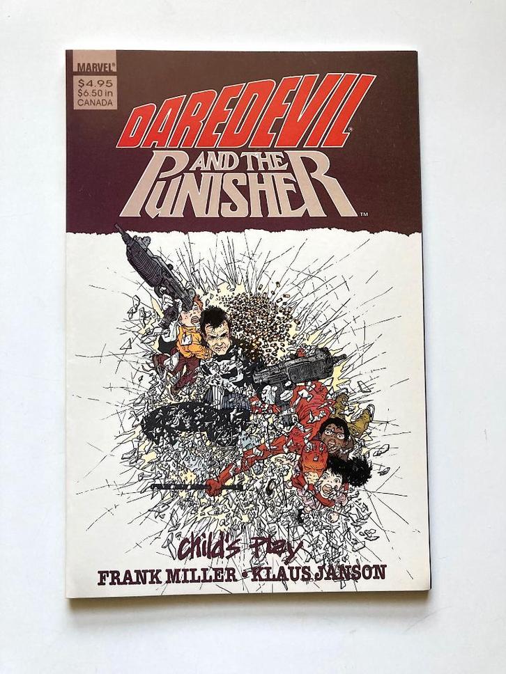 Daredevil and Punisher: Child's Play TPB (Marvel Comics 1988, Boeken, Strips | Comics, Nieuw, Eén comic, Amerika, Ophalen