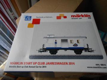 Märklin 48614 Start-Up Club, jaarwagon 2014 beschikbaar voor biedingen
