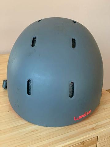 Wedze Skihelm Maat S/XS (53-56) Grijs/Roze beschikbaar voor biedingen