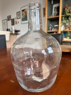 Heldere Glazen Decoratie Fles / Gistfles - 4 Liter, Gebruikt, Overige kleuren, Ophalen of Verzenden, Glas