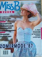 Burda Miss B vintage mode uit 1987, Hobby en Vrije tijd, Kledingpatronen, Ophalen of Verzenden, Zo goed als nieuw, Vrouw, Burda