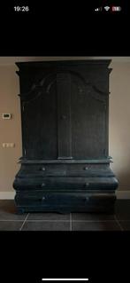 Buikkast | Kabinetkast | Old Black, Ophalen, 200 cm of meer, 150 tot 200 cm, Zo goed als nieuw