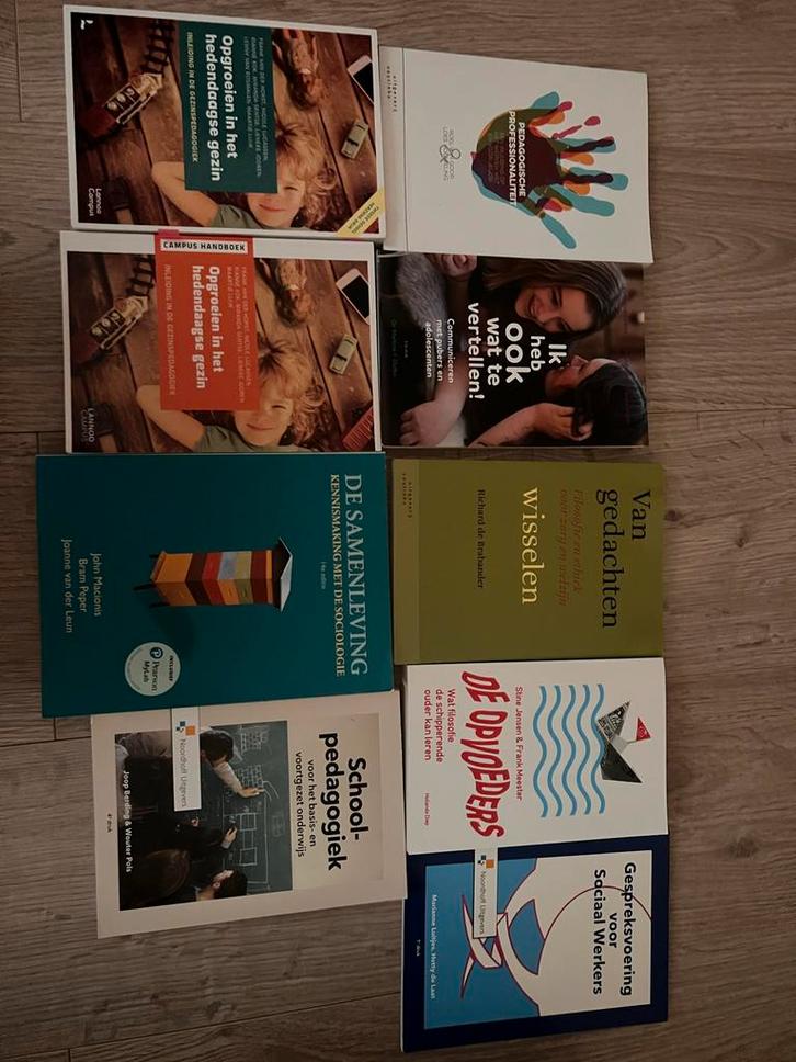 Studieboeken HBO Pedagogiek - Zo Goed Als Nieuw, Boeken, Studieboeken en Cursussen, Zo goed als nieuw, HBO, Gamma, Ophalen of Verzenden