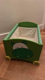 Merk : I’am. groen met geel etc. opbergkist., Kinderen en Baby's, Ophalen of Verzenden, Zo goed als nieuw, Overige typen