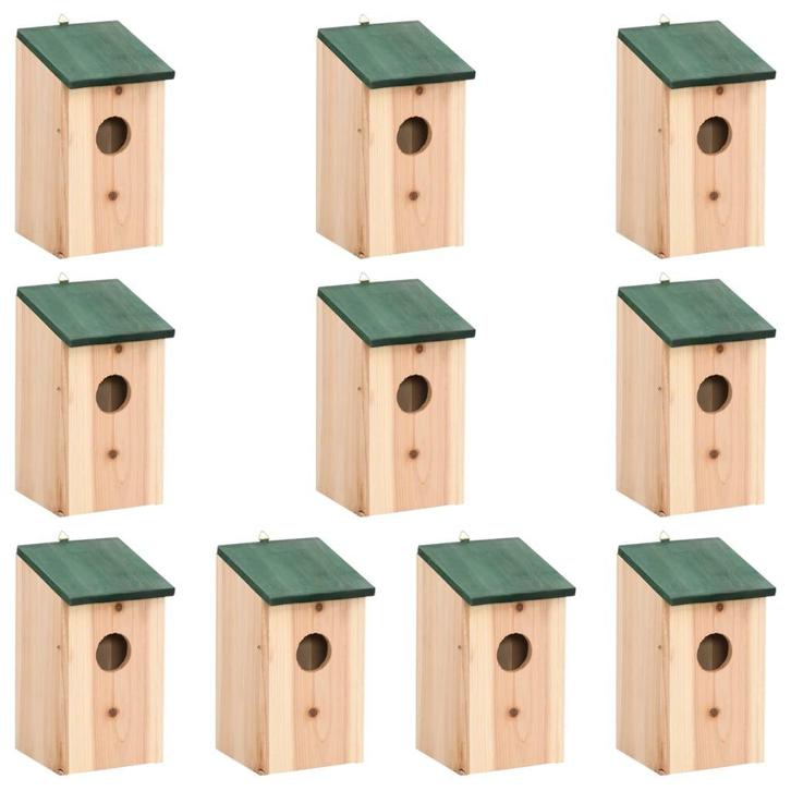 10x Vogelhuisje vogelhuisjes nestkastje GRATIS VERZONDEN!, Tuin en Terras, Vogelhuisjes en Vogelbaden, Nieuw, Verzenden