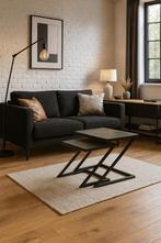 Salontafel set Brons €49,- 2-Delig Direct/Leverbaar/ E-6015, Ophalen, Minder dan 50 cm, #Salontafelset#2-Delig#Brons#Industrieel#Metaal
