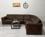 Hoekbank Bruin - Bezorging mogelijk, Huis en Inrichting, Banken | Voetenbanken en Poefen, 125 cm of meer, 125 cm of meer, Ophalen of Verzenden