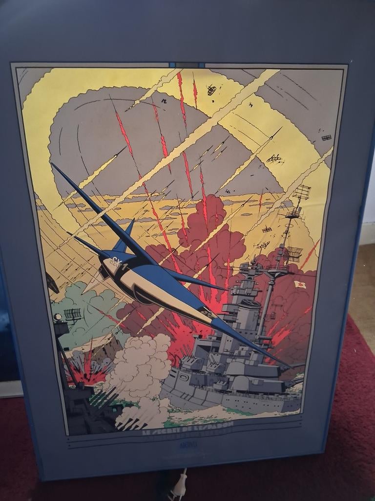 PosteHet geheim van de zwaardvis van Mortimer en Blake., Antiek en Kunst, Ophalen of Verzenden