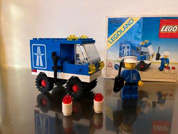Lego 6653, snelweg onderhoud, compleet beschikbaar voor biedingen