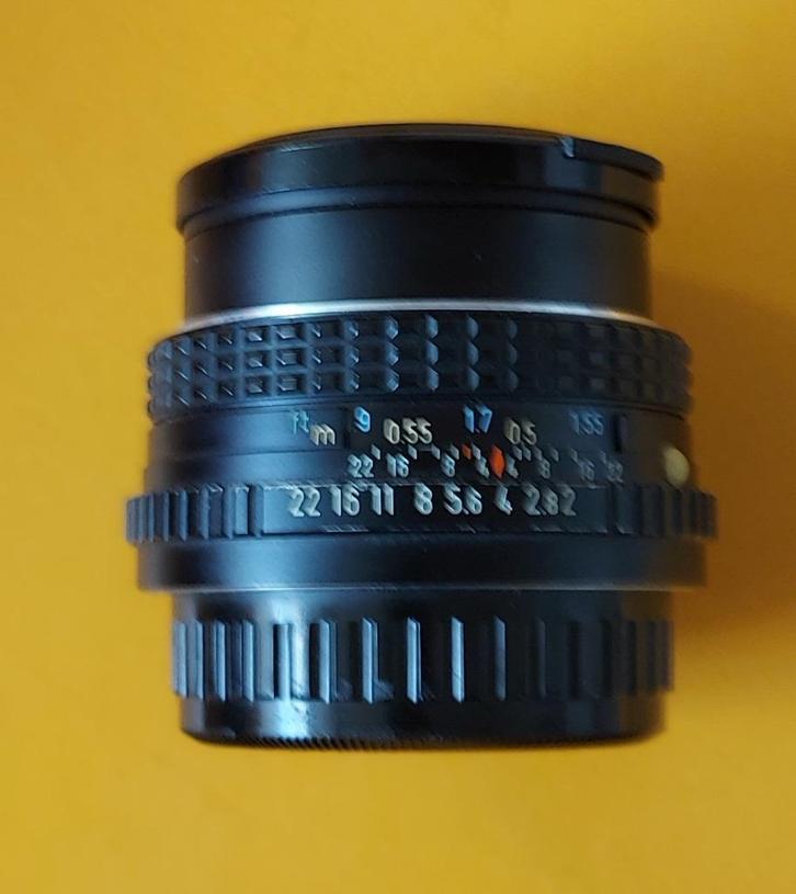 SMC PENTAX-M 1:2 50 mm met Pentax K bajonet, Audio, Tv en Foto, Fotografie | Lenzen en Objectieven, Gebruikt, Standaardlens, Ophalen of Verzenden