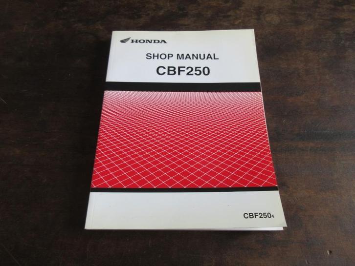 Honda CBF250 2004 shop manual werkplaatshandboek, Motoren, Handleidingen en Instructieboekjes, Honda, Ophalen of Verzenden