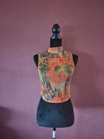 Cropped top. M, Maat 38/40 (M), Verzenden, Nieuw, Oranje