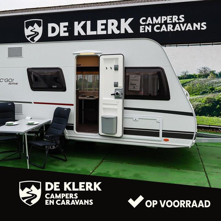 Dethleffs C-GO 495 QSK Active Christmas Special (bj 2026), Caravans en Kamperen, Caravans, Bedrijf, tot en met 6, 1000 - 1250 kg