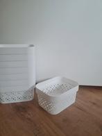 8 Kunststof Bakjes - 12x17x8 cm, Ophalen, Zo goed als nieuw, Rechthoekig, Kunststof