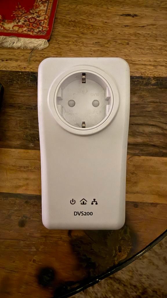 KPN DVS200 Powerline Adapter, Computers en Software, WiFi-versterkers, Gebruikt, Ophalen of Verzenden
