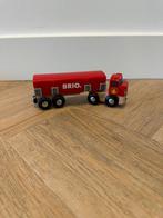 ZGAN rood Brio hout transport vrachtwagen houten trein 33657, Ophalen of Verzenden, Zo goed als nieuw