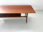 Vintage salontafel, Huis en Inrichting, Tafels | Salontafels, Ophalen, 100 tot 150 cm, Teakhout, 50 tot 100 cm