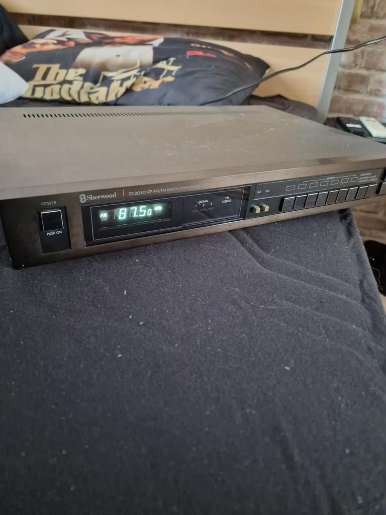 Sherwood TD-2010 CP AM/FM Tuner - Vintage Audio, Ophalen of Verzenden, Gebruikt, Analoog