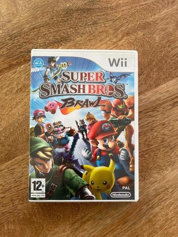 Super Smash Bros Brawl Wii – compleet & goede staat beschikbaar voor biedingen