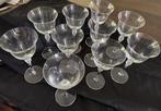 Hoya kristallen wijn (10) en champagneglazen (3) Crocus, Verzamelen, Glas en Borrelglaasjes, Ophalen, Zo goed als nieuw, Overige typen