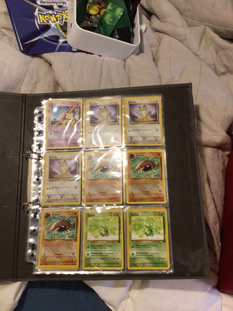 oude pokemon kaarten, Ophalen, Zo goed als nieuw, Meerdere kaarten