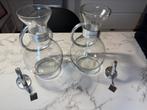 2 Muurvazen van Riviera Maison, Ophalen, Overige kleuren, Minder dan 50 cm, Glas