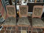 Eetkamerstoel 3x, Antiek en Kunst, Antiek | Meubels | Stoelen en Banken, Ophalen