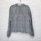 Marc O’Polo Blouse Maat 36 Zwart Wit Bloemenprint, Moo, Verzenden, Mop, Wit