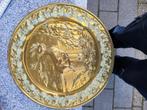 messing schotel ca 38 cm diameter, Ophalen of Verzenden, Brons