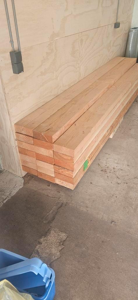 Douglas balken 75x200 mm – 3 meter lang – Alleen afhalen, Tuin en Terras, Palen, Balken en Planken, Zo goed als nieuw, Balken