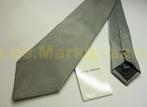 GEORGIO ARMANI stropdas das zilver, Verzenden, Gedragen, Armani, Effen