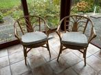 Rotan stoeltjes, Huis en Inrichting, Stoelen, Ophalen, Gebruikt, Twee, Overige kleuren