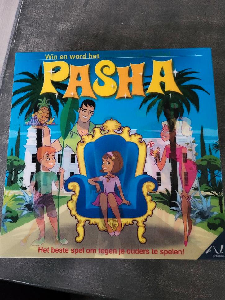 pasha bordspel, Hobby en Vrije tijd, Gezelschapsspellen | Bordspellen, Gebruikt, Ophalen of Verzenden