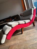 Unieke Ligbank / fauteuil roze, Ophalen of Verzenden, Zo goed als nieuw, Eenpersoons, Minder dan 150 cm
