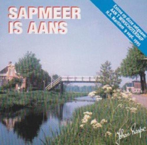 Johan Raspe - Sapmeer is aans - groningen dialect, Cd's en Dvd's, Cd's | Nederlandstalig, Zo goed als nieuw, Streekmuziek, Ophalen of Verzenden