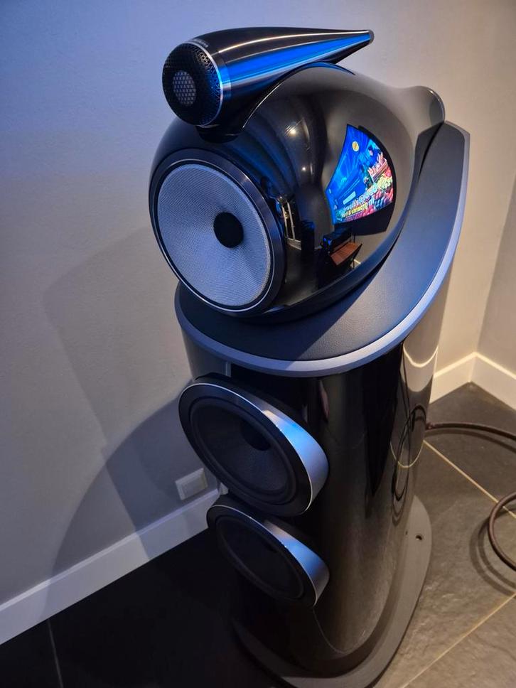 B&W 802 D4  -BOWERS & WILKINS, Audio, Tv en Foto, Luidsprekers, Zo goed als nieuw, Front, Rear of Stereo speakers, 120 watt of meer