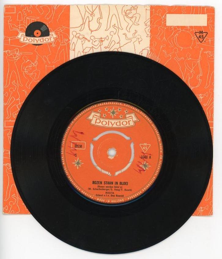 Single van Rosita uit 1961, Cd's en Dvd's, Vinyl | Nederlandstalig, Gebruikt, Levenslied of Smartlap, Overige formaten, Ophalen of Verzenden