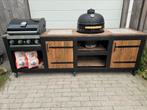 Prachtige buitenkeuken kookstation Douglas hout tuinkamer, Ophalen of Verzenden, Nieuw, Houtskool