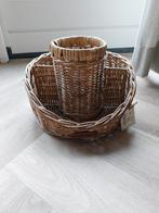 Riviera Maison - Rustic rattan organiser, Huis en Inrichting, Woonaccessoires | Schalen en Manden, Ophalen of Verzenden, Nieuw