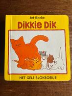 Dikkie Dik - Het Gele Blokboekje, Boeken, Kinderboeken | Baby's en Peuters, Ophalen of Verzenden, Gelezen, Uitklap-, Voel- of Ontdekboek