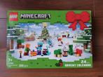 Lego adventskalender minecraft advent calendar nieuw nieuwe, Ophalen of Verzenden, Nieuw, Complete set, Lego