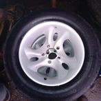 Set kleine steek chevrolet velgen incl banden, Ophalen, 15 inch, Zomerbanden