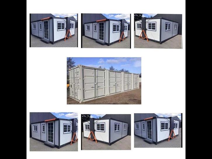 COMBINATIE KAVEL 50 T/M 52 Easy-Going - 0207 Tiny House (2x), Zakelijke goederen, Machines en Bouw | Keten en Containers