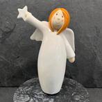 Groot staand kerst engeltje met ster omhoog – Leonardo 20 cm, Diversen, Kerst, Leonardo, Ophalen of Verzenden, Zo goed als nieuw
