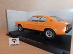 Ford Capri Mk.I RS 2600 1973 Oranje/Zwart van MCG 1:18, Nieuw, Overige merken, Ophalen of Verzenden, Auto