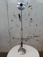 Zilvere, verstelbare lamp, Ophalen, Gebruikt, 100 tot 150 cm, Metaal