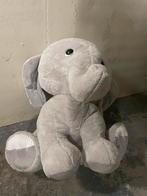 Grote grijze knuffel olifant, Ophalen of Verzenden, Gebruikt, Olifant