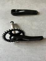 Shimano FC-MT610 crankstel incl. 32T blad, Fietsen en Brommers, Fietsonderdelen, Crankstel of Pedalen, Gebruikt, Shimano, Mountainbike